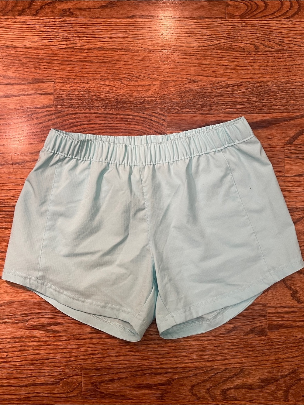 Women's Columbia Light Blue Elastic Waist Shorts size S